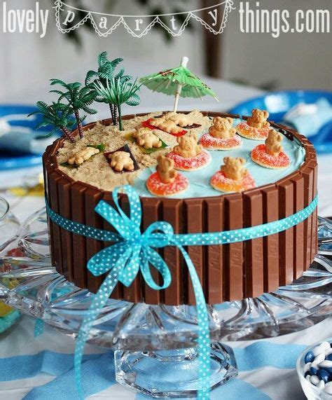 Torte Swimmingpool Mallorca Urlaub Ideen Kuchen