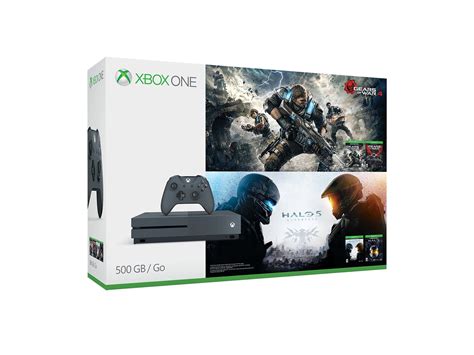 Microsoft Xbox One S 500gb Console Gears Of War And Halo