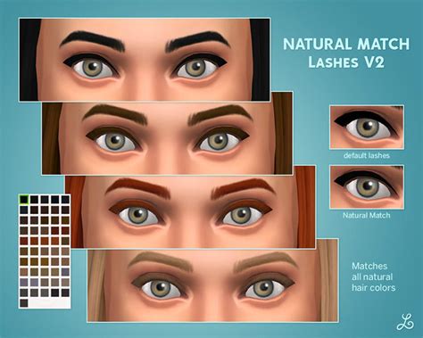 Best Eyelashes Cc Maxis Match