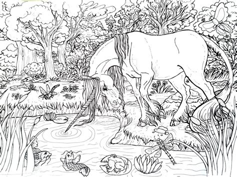 Evil Unicorn Coloring Pages Unicorn Coloring Pages Pdf At