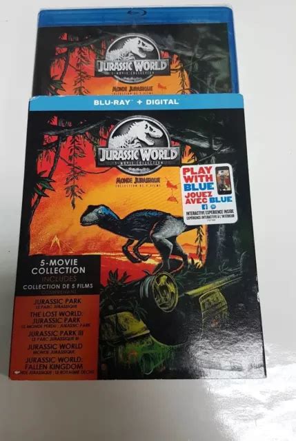 Jurassic World 5 Movie Collection Blu Ray Disc 4170 Picclick