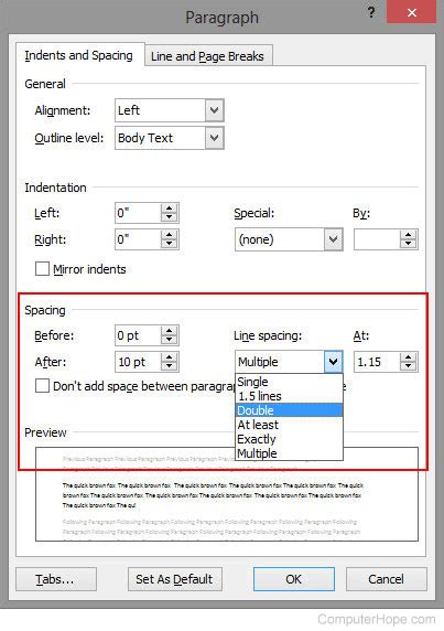 How To Change Line Spacing In Microsoft Word Design Talk