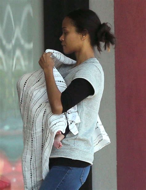 Zoe Saldana D Out With Her Son In Los Angeles 21 Gotceleb