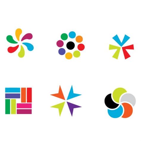 Colorful Logo Vector Elements Freevectors