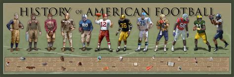 History Of American Football Print Steubenville Press