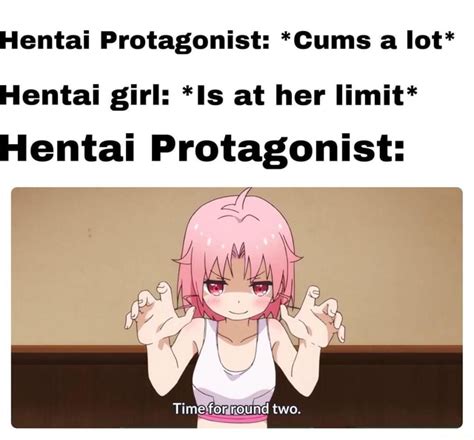 Hentai Protagonist Cums A Lot Hentai Girl Is At Her Limit Hentai Protagonist Ifunny