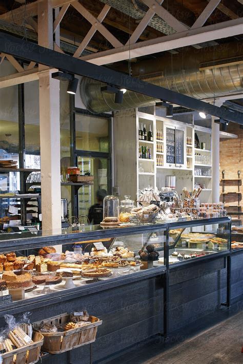 Interior Photo Of A Bakery Counter With Product By Miquel Llonch