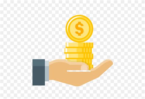 Cash Out Coins Hand Loan Loan Money Money Icon Cash Out Icon Cash