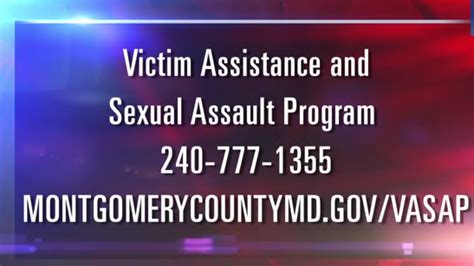 county needs volunteers to work with victims of sexual assault montgomery community media