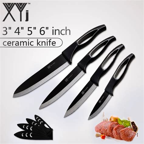 Xyj Ceramic Knives Kitchen Knives 3 4 5 6 Inch Chef Knife Cook Set
