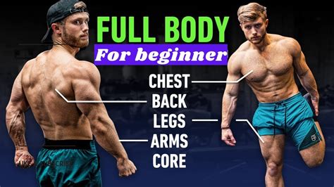 Full Body Workout At The Gym For Bigger Muscles Body Transformation