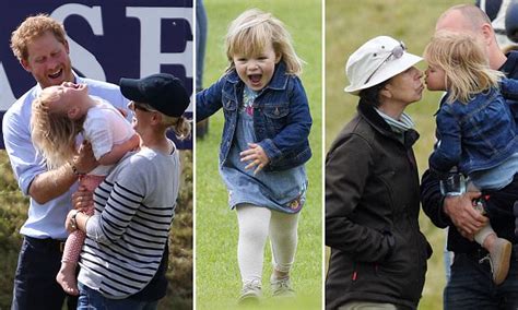 Zara Tindalls Daughter Mia Shares Laughs With Prince Harry