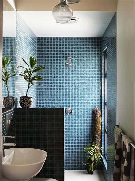 From petite powder rooms to luxurious mater baths, we've seen it all. 41 aqua blue bathroom tile ideas and pictures