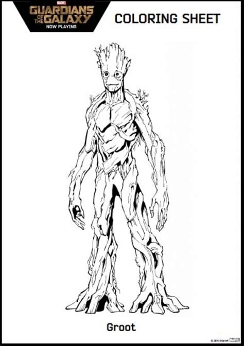 Are you looking for baby groot coloring page? Get This Guardians of the Galaxy All Characters Coloring ...