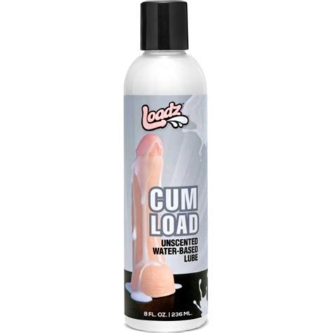 cum load unscented water based semen lube 8oz sex toy hotmovies