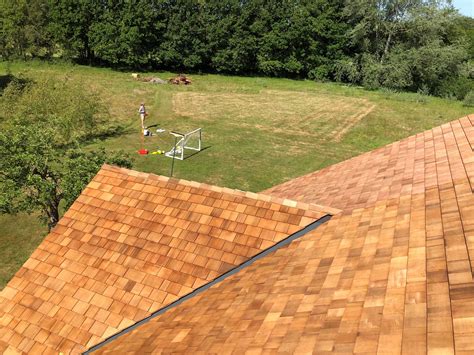 A properly installed and maintained wood roof should last at least 30 to 50 years. New Cedar Wood Shingle Roof - Colt Houses