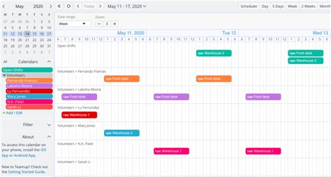 Booking Appointments And Shift Schedules With Timeline Calendar View