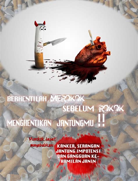 Poster Anti Rokok By Bandite On Deviantart