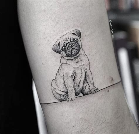 Pug Tattoo In 2021 Pug Tattoo Small Tattoos Pug Tattoo Small