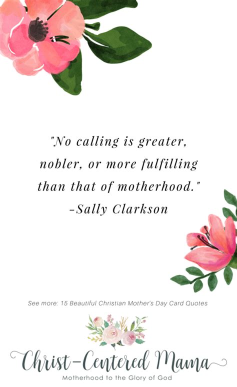 15 Beautiful Christian Mother's Day Card Quotes | Christ-Centered Mama