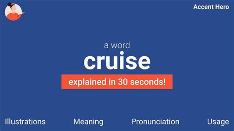 Cruise Meaning And Pronunciation Youtube