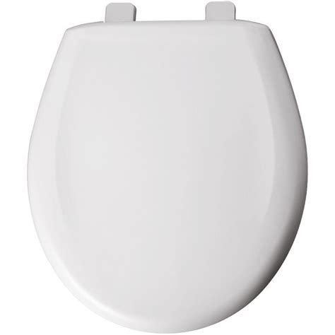 Bemis Round Closed Front Toilet Seat In White 200tca 000 The Home