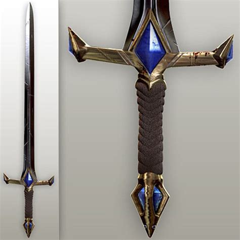 3d Fantasy Knight Fantasy Sword Knight Sword Sword Hilt