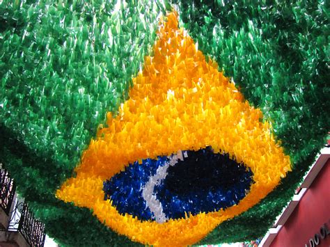 Bandeira Do Brasil Decoração Festa Junina Em Salvador Bahia Brasil