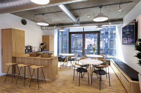 Lounge And Kitchenette Area Bnp Paribas Office Interior Design In