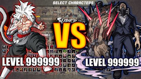 Goku Black Ssw Vs All For One Anime Super Battle Stars Mugen Xxv