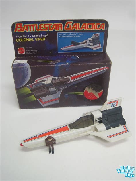 Welcome to one of the finest ships i have ever seen the colonial viper from battlestar gallactica, since i was a boy this ship has been in my dreams from the sound of the blasters to the sound of the engines. Battlestar Galactica 1978 Colonial Viper w/ Box (1B)