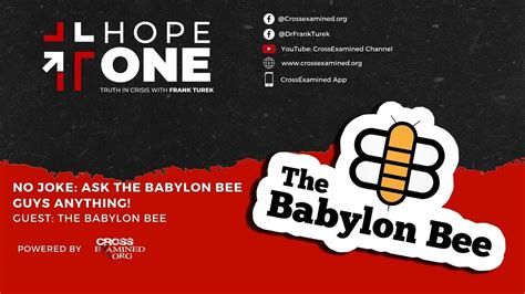 S2e7 No Joke Ask The Babylon Bee Guys Anything W The Babylon Bee