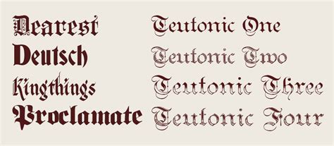 Medieval Fonts Wonderdraft