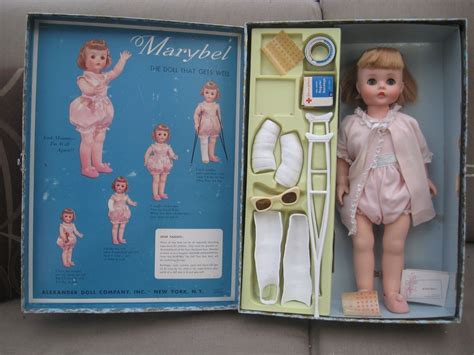 Madame Alexander Marybel The Doll That Gets Well Mint In Box 1950s