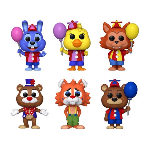 Buy Funko Pop Five Nights At Freddy S Fnaf Circus Set Of Balloon Bonnie Balloon Chica