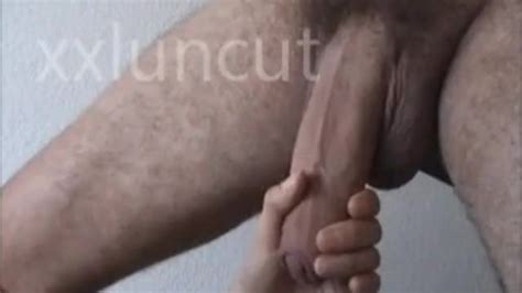 Man Sucks Load Out Of Huge Hung Uncut Bushy Cock