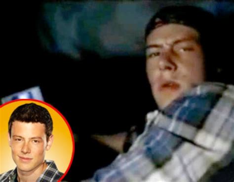 Cory Monteith From Before They Were Gleeks E News
