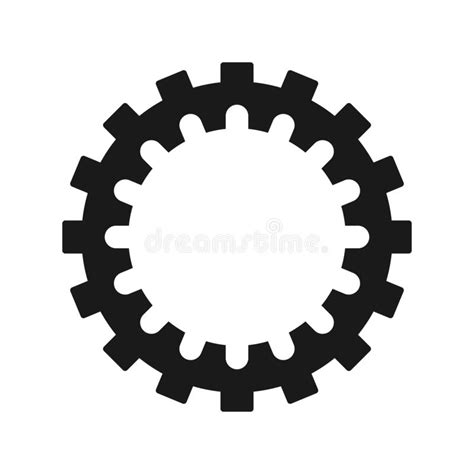 Vector Image Machine Gears And Transmission Parts Stock Vector