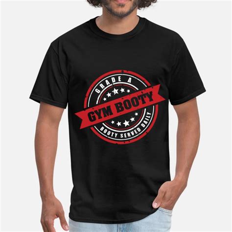 Shop Booty Black T Shirts Online Spreadshirt