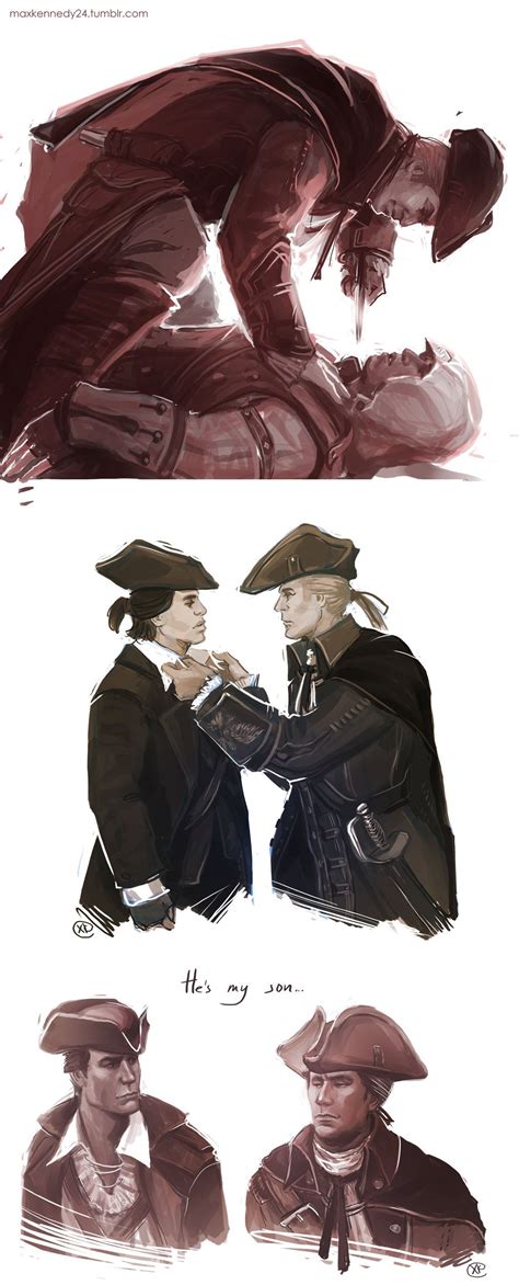 Assassin S Creed 3 Connor X Haytham By Maxkennedy Assassins Creed 3 Assassins Creed