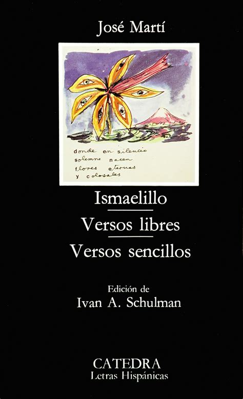 Ismaelillo Versos Libres Versos Sencillos Ediciones