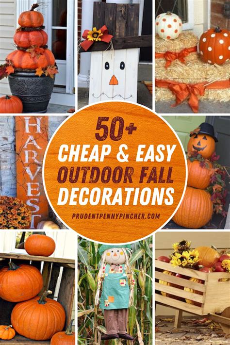 100 Cheap And Easy Diy Outdoor Fall Decorations Fall Decor Diy Fall