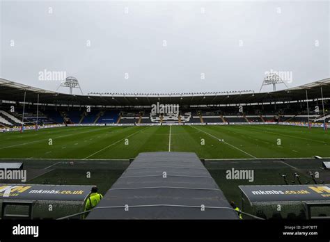 General View Inside The Mkm Stadium Ahead Of The Game Stock Photo Alamy