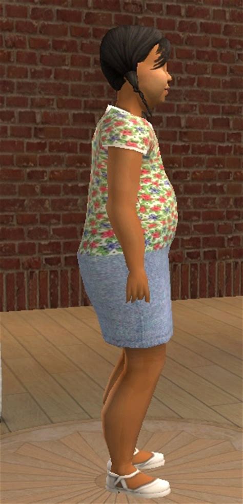 Mod The Sims Recolor Of Fat Child Dress