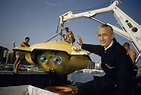 Jacques Cousteau and his "Diving Saucer" (1960's) : r/OldSchoolCool