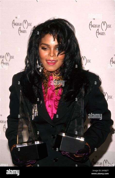 Janet Jackson At The 17th Annual American Music Awards On January 22
