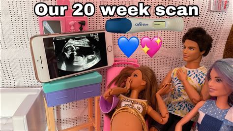 Pregnant Barbie Goes For Her 20 Week Anatomy Scan Youtube