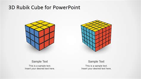You'll realize that you don't have to be a genius to get it done. 3D Rubik Cube PowerPoint Template - SlideModel