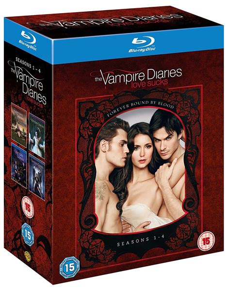 The Vampire Diaries Seasons 1 4 Blu Ray Nina Dobrev