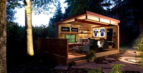 Wood Shed Man Cave Brilliant Ideas For Man Cave Shed Garden Design